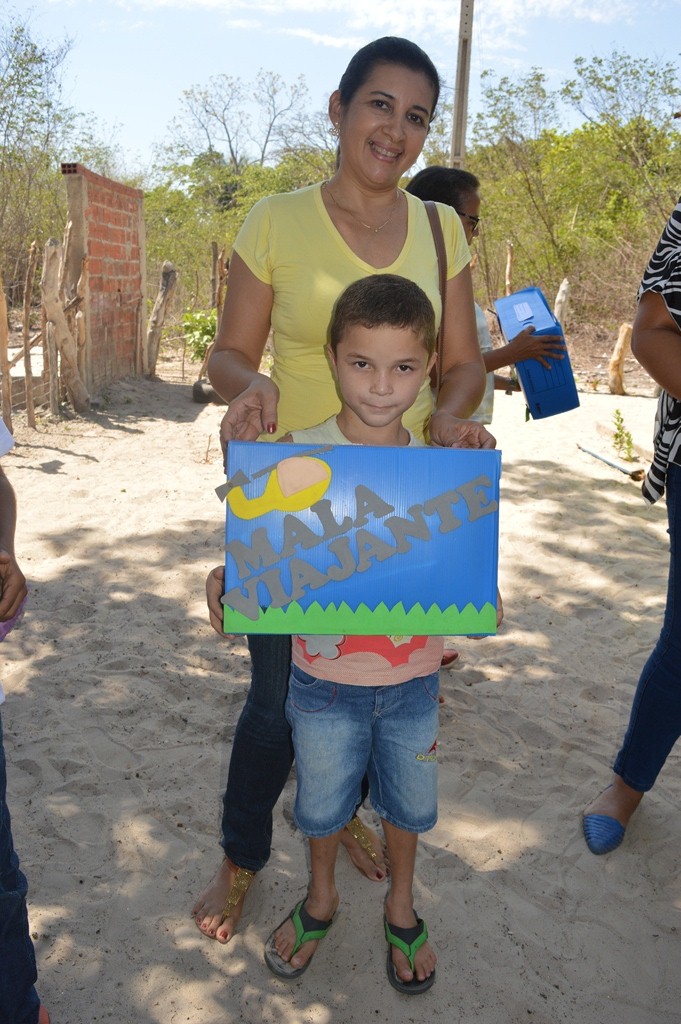 Culminância do Projeto “Mala Viajante”, escola zona rural. - Imagem 28