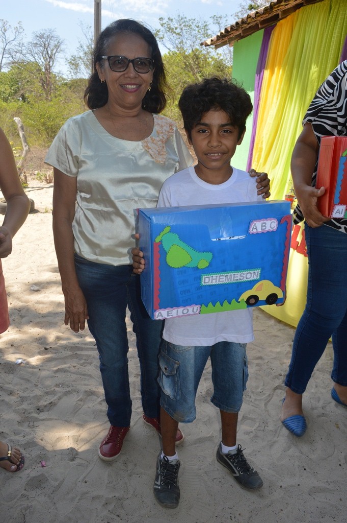 Culminância do Projeto “Mala Viajante”, escola zona rural. - Imagem 35