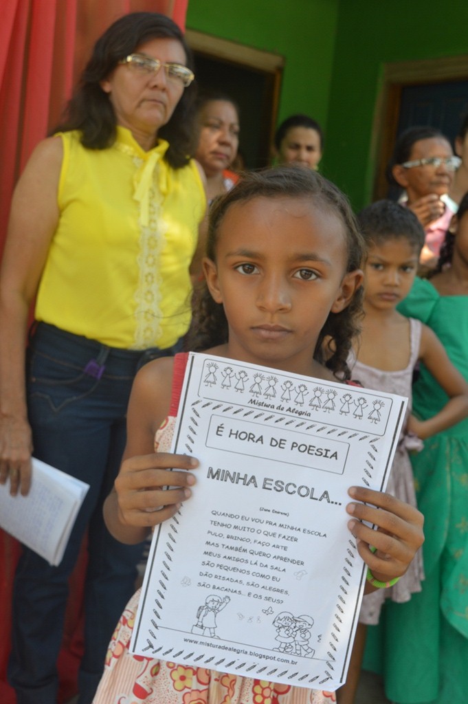 Culminância do Projeto “Mala Viajante”, escola zona rural. - Imagem 1