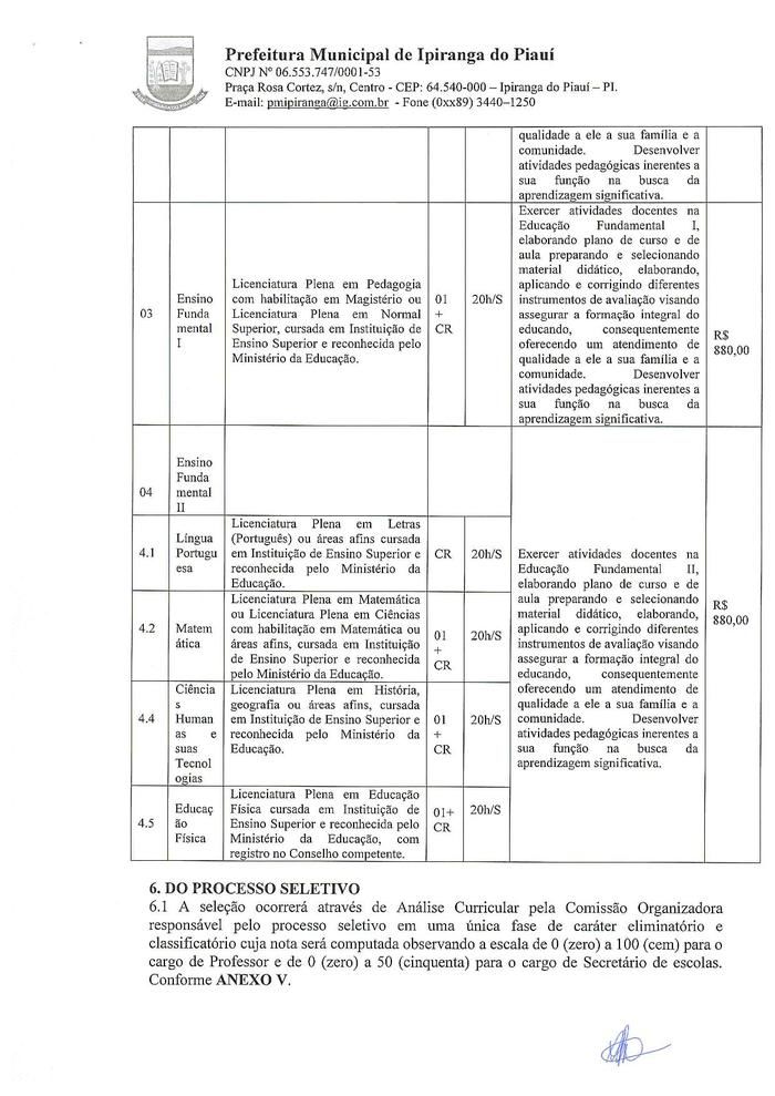 Secretaria Municipal de Educação realiza Processo Seletivo - Imagem 4