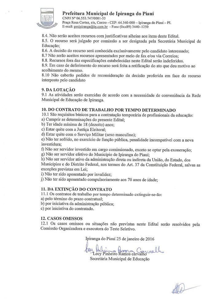 Secretaria Municipal de Educação realiza Processo Seletivo - Imagem 6