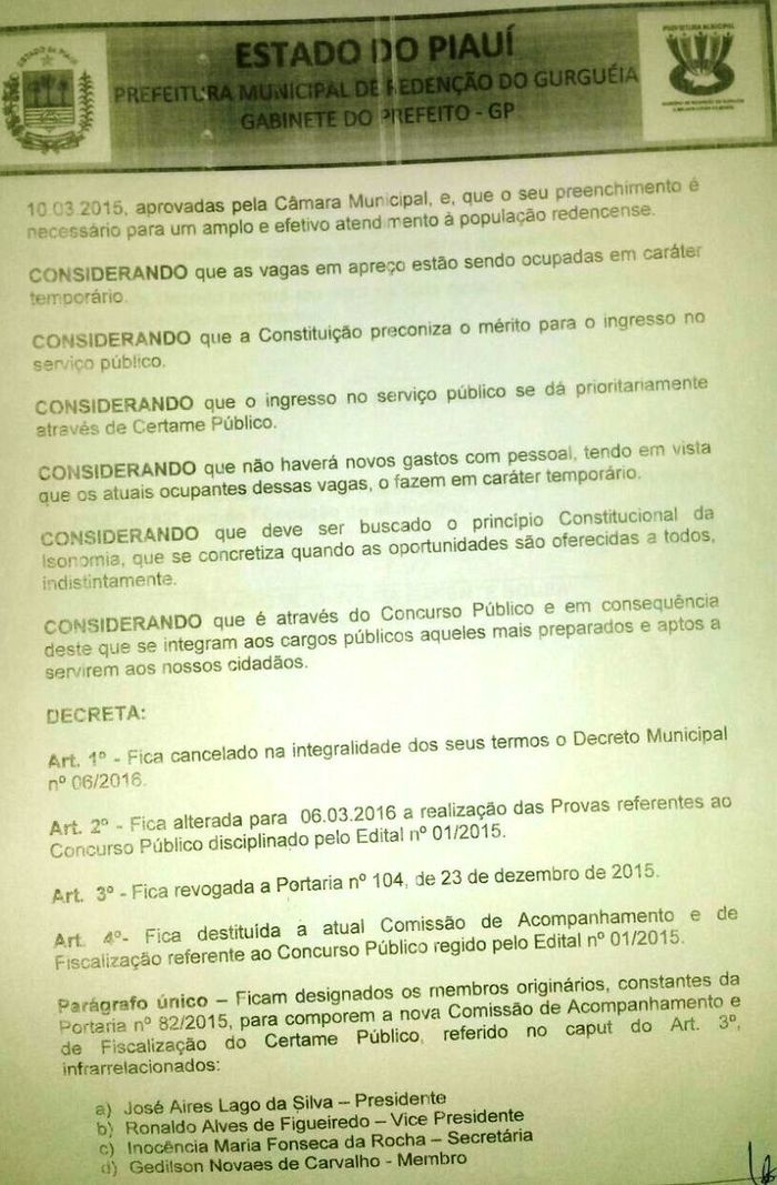 Concurso com Inscrições reabertas - Imagem 2