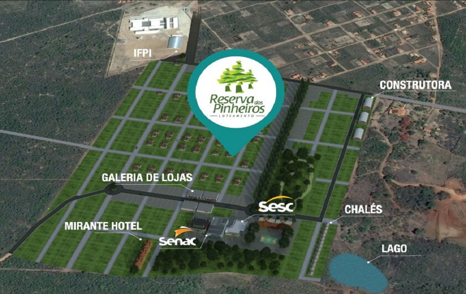 Lotemanto Reserva dos Pinheiros conclui primeira parte de asfalto