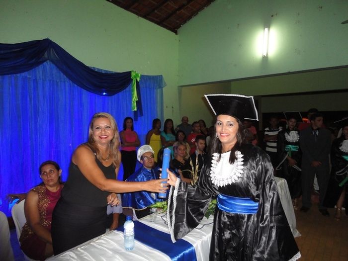 Festa de formatura de cursos do IFPI no pólo EaD de N. S. dos Reméd - Imagem 45