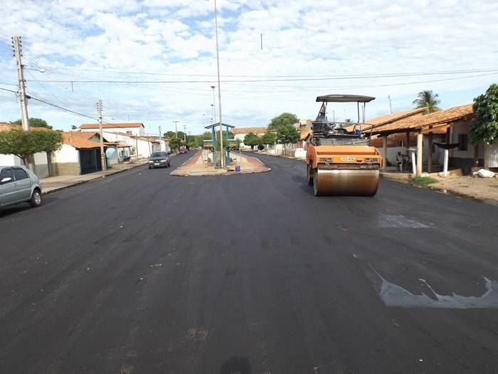 Ruas e avenidas de Oeiras recebem pavimentação asfáltica - Imagem 1