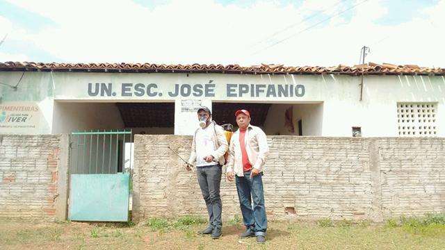 Escolas de Pimenteiras foram dedetizadas para inicio das aulas   - Imagem 1