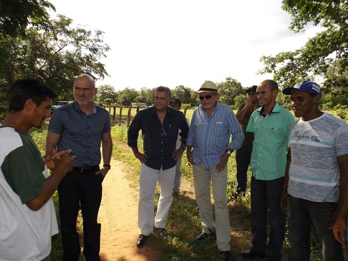 Secretários nacionais visitam projetos de irrigação em Oeiras - Imagem 1