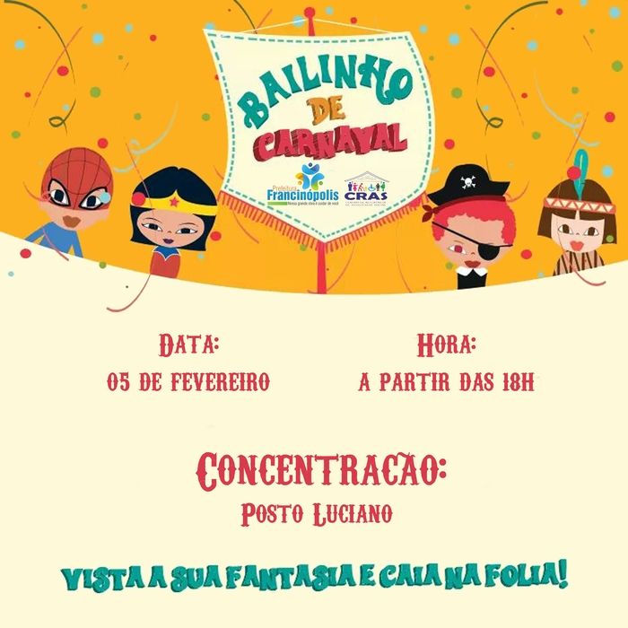 Prefeitura realizará Carnaval Social - Imagem 1