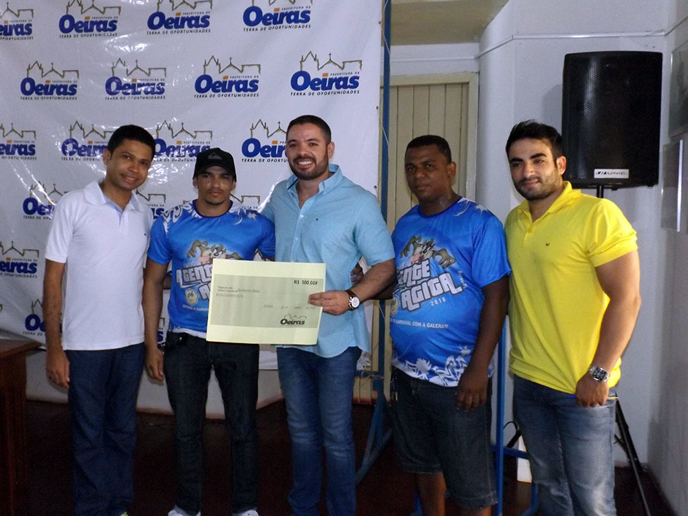 Prefeitura de Oeiras concede apoio cultural a blocos carnavalescos 