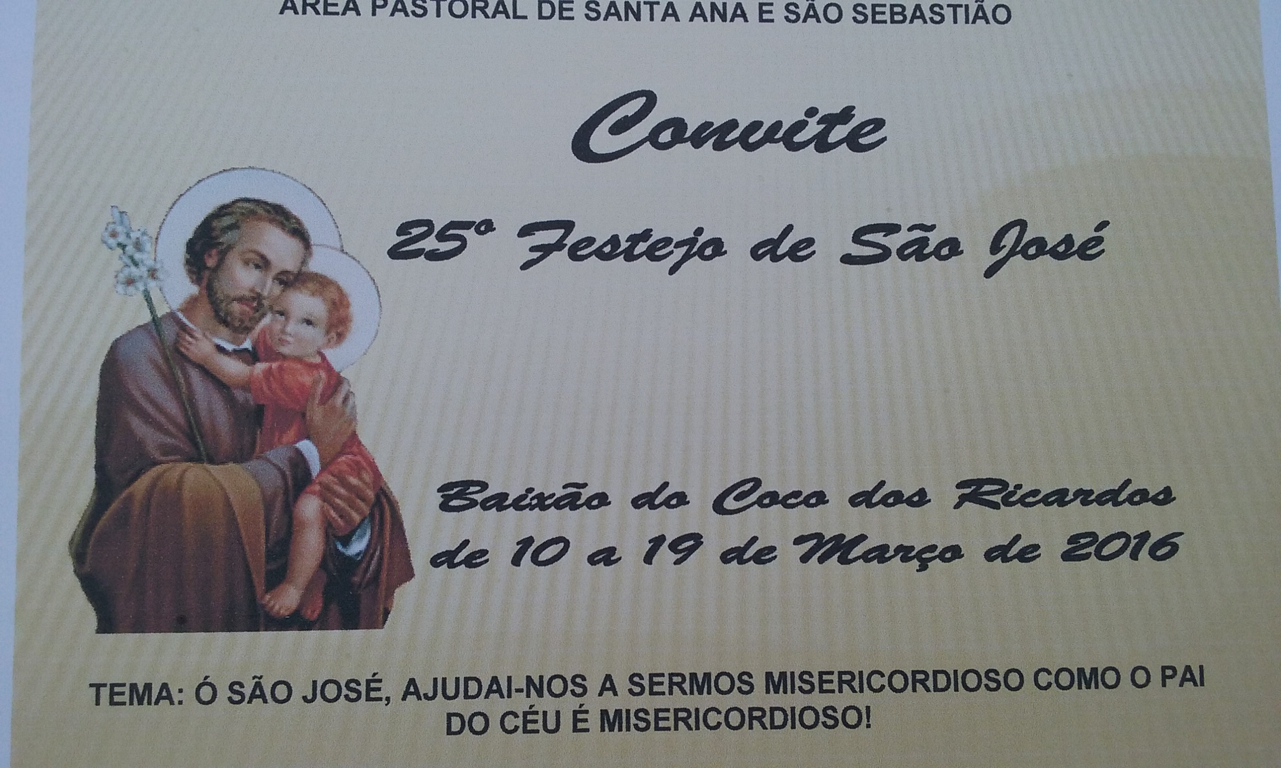 Inicio do Festejo de São José em Lagoinha 