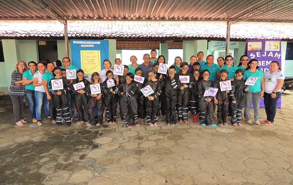 Semana de Saúde na Escola finaliza com caminhada 