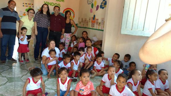 Prefeito Auro faz visitas a creche Tia Loura e escola do Maternal  - Imagem 1
