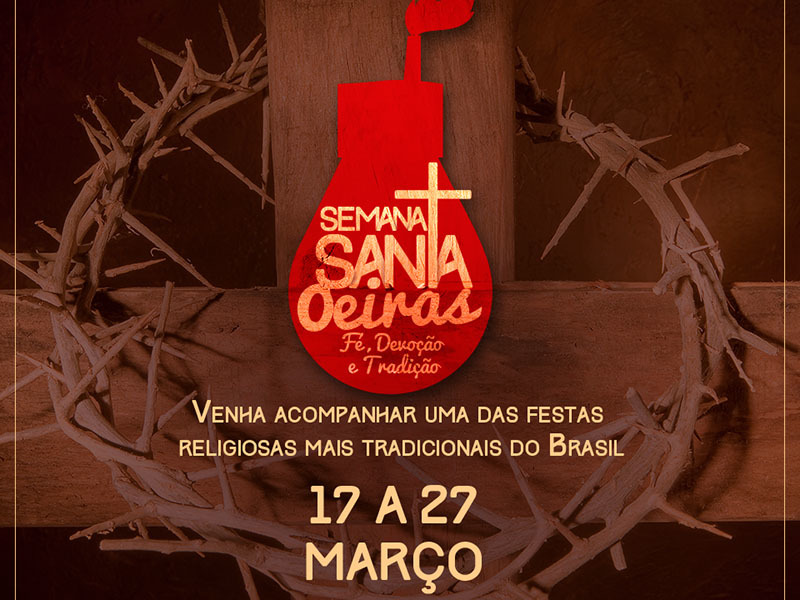 Confira a programação da Semana Santa de Oeiras