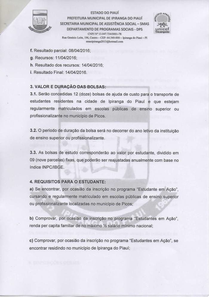 Programa Estudantes em Ação Divulga Edital - Imagem 2