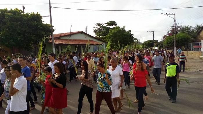 Procissão de Ramos abre semana santa em Barras - Imagem 4