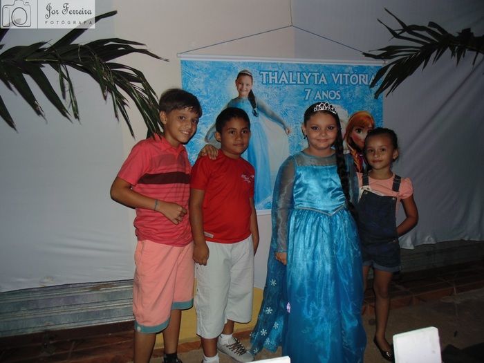 Aniversário de 07 aninhos da Tallyta Vitória tema Frozen - Imagem 46