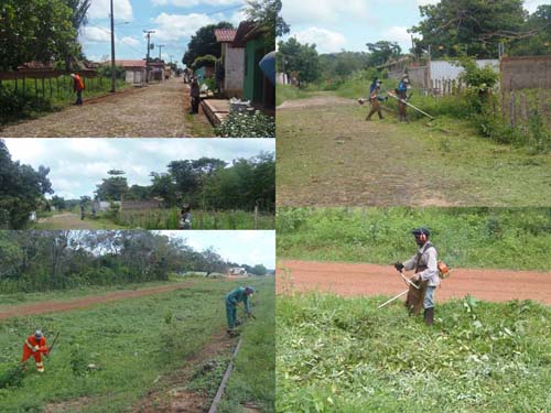 Limpeza Pública em Brasileira (Crédito: Ascom)