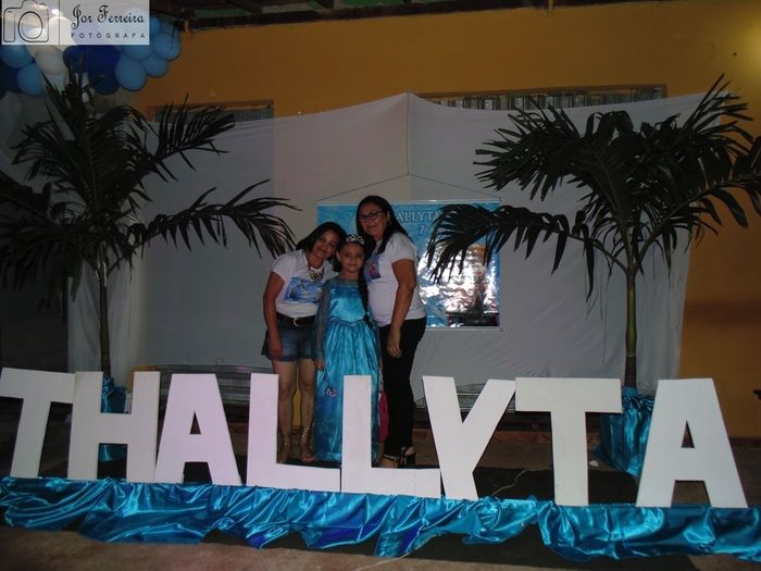 Aniversário de 07 aninhos da Tallyta Vitória tema Frozen - Imagem 43