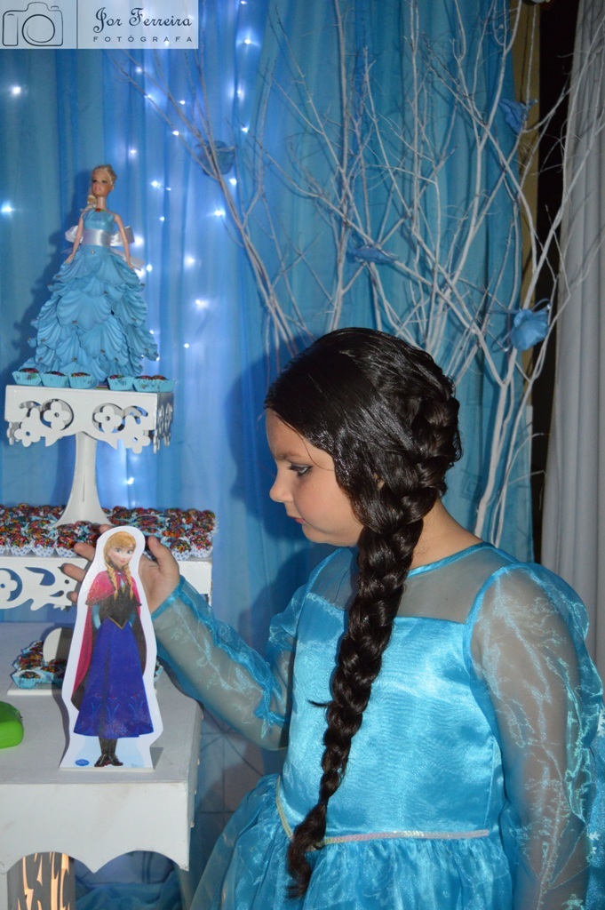 Aniversário de 07 aninhos da Tallyta Vitória tema Frozen - Imagem 2
