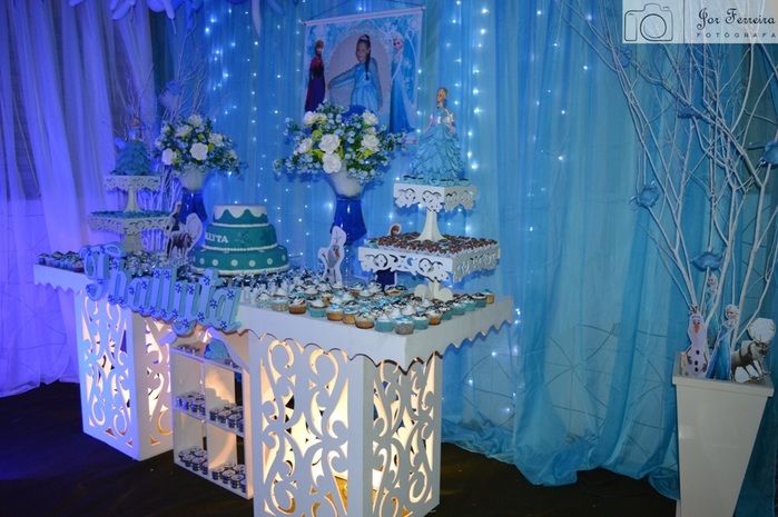 Aniversário de 07 aninhos da Tallyta Vitória tema Frozen - Imagem 19