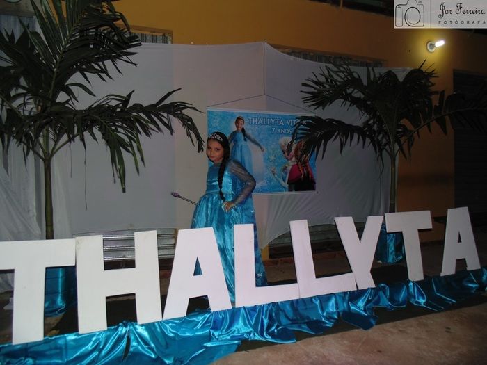 Aniversário de 07 aninhos da Tallyta Vitória tema Frozen - Imagem 34