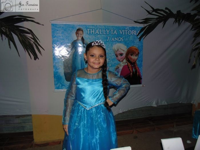 Aniversário de 07 aninhos da Tallyta Vitória tema Frozen - Imagem 47