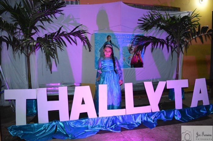 Aniversário de 07 aninhos da Tallyta Vitória tema Frozen - Imagem 6