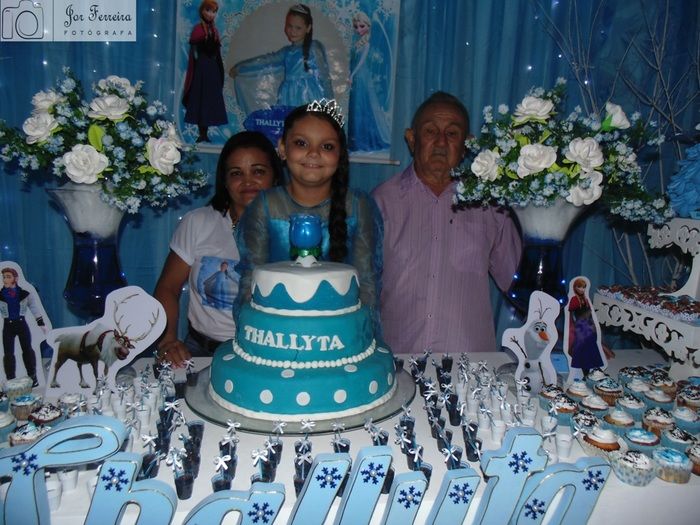 Aniversário de 07 aninhos da Tallyta Vitória tema Frozen - Imagem 55