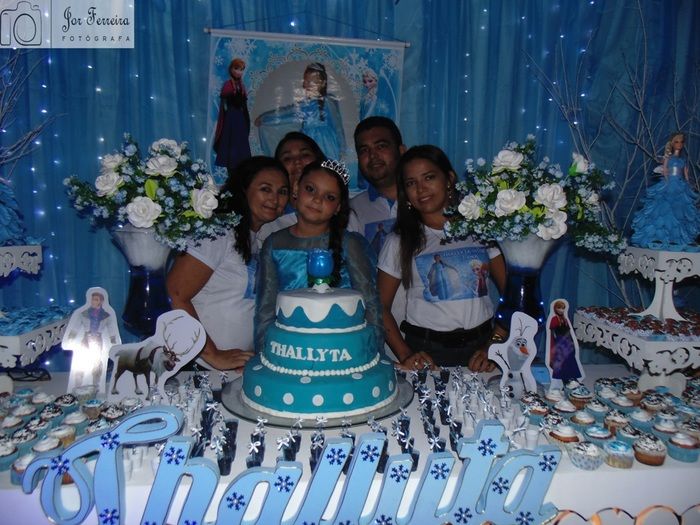 Aniversário de 07 aninhos da Tallyta Vitória tema Frozen - Imagem 54