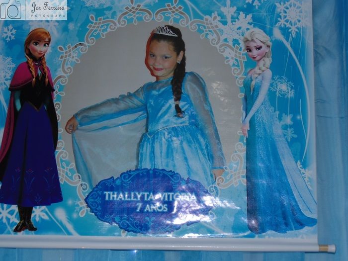 Aniversário de 07 aninhos da Tallyta Vitória tema Frozen - Imagem 51
