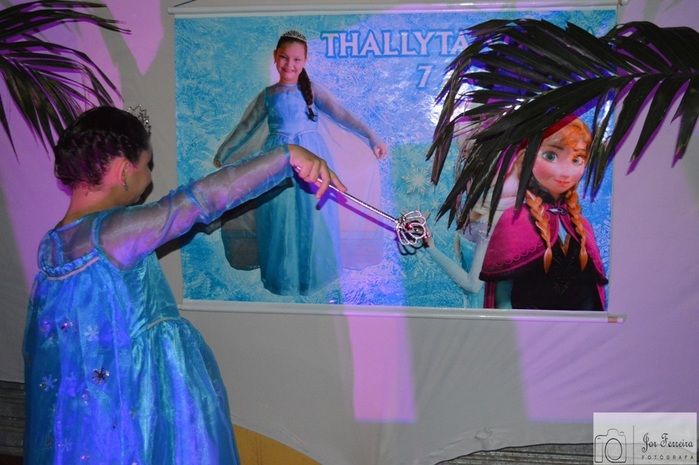 Aniversário de 07 aninhos da Tallyta Vitória tema Frozen - Imagem 9