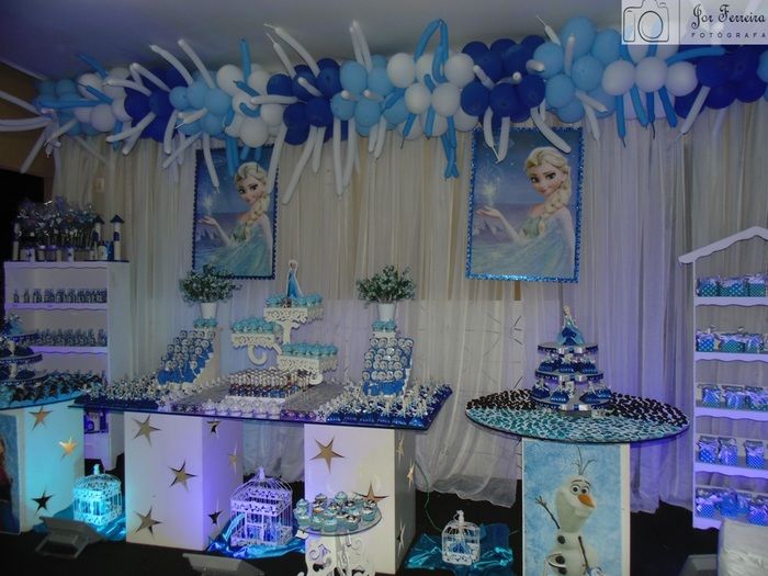 Aniversário de 07 aninhos da Tallyta Vitória tema Frozen - Imagem 35