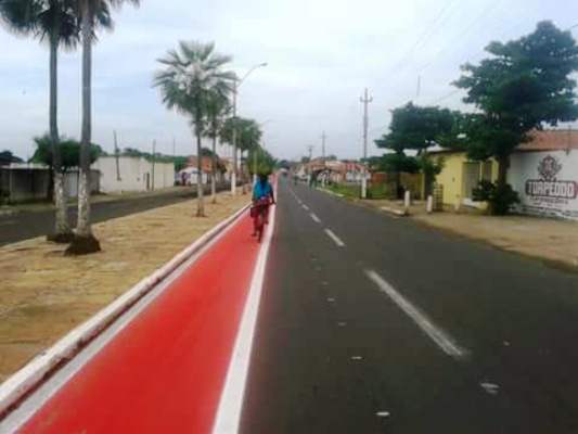 Prefeitura Implanta ciclovias em Campo Maior - Imagem 1