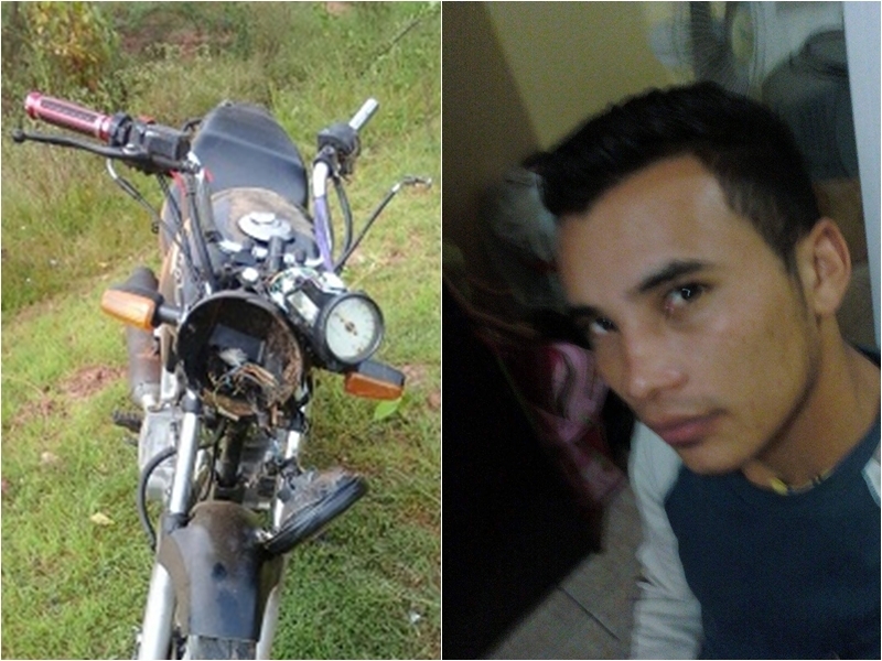 Acidente de moto deixa jovem gravemente ferido em Santa Rosa