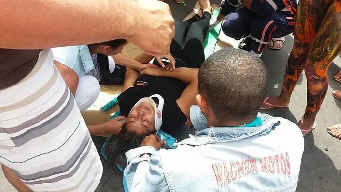 Motociclista sofre acidente na BR-343 em Campo Maior - Imagem 1