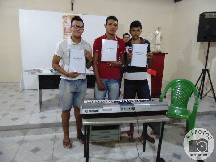 Curso de Teclado aos jovens da localidade Sapucaia - Imagem 21