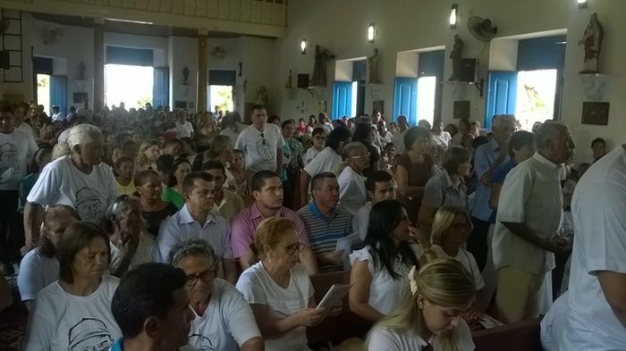 Grande emoção na Missa de Sétimo dia de Tintin - Imagem 3