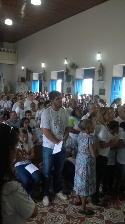 Grande emoção na Missa de Sétimo dia de Tintin - Imagem 4