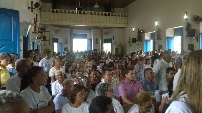 Grande emoção na Missa de Sétimo dia de Tintin - Imagem 2