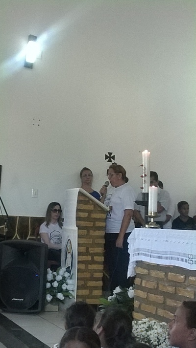 Grande emoção na Missa de Sétimo dia de Tintin - Imagem 8