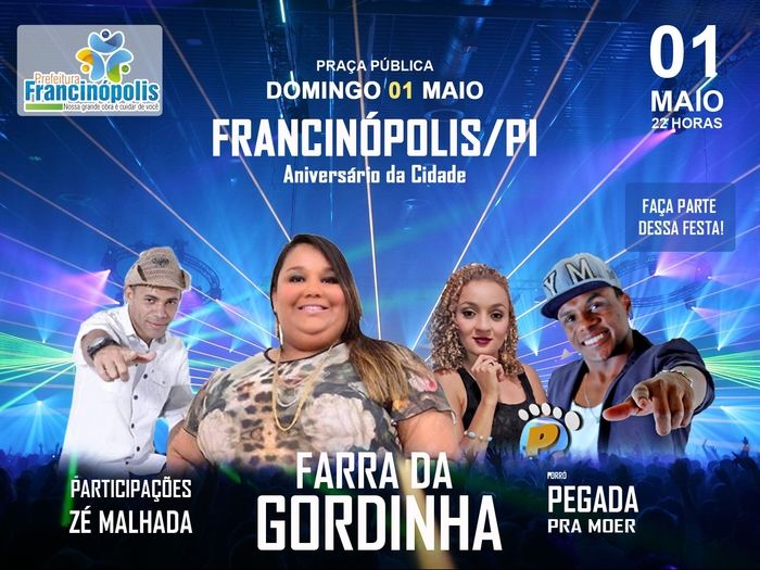 Francinópolis comemora aniversario de 54 anos com festa - Imagem 1