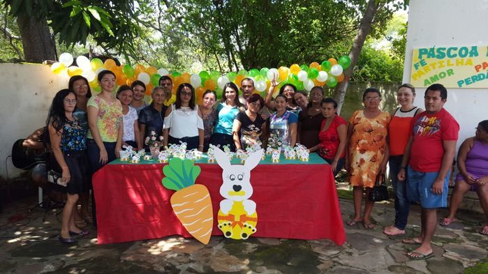Usuários do Caps Renascer comemoram a Pascoa  - Imagem 16