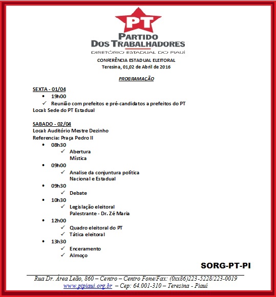 Prefeito José Resende prestigia reunião do PT - Imagem 1