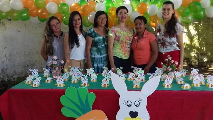 Usuários do Caps Renascer comemoram a Pascoa  - Imagem 13