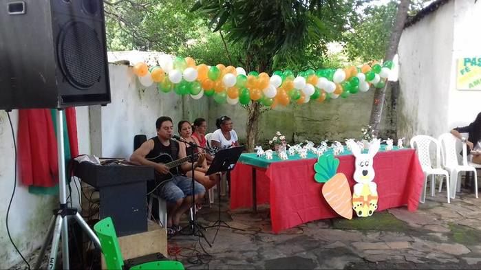 Usuários do Caps Renascer comemoram a Pascoa  - Imagem 3