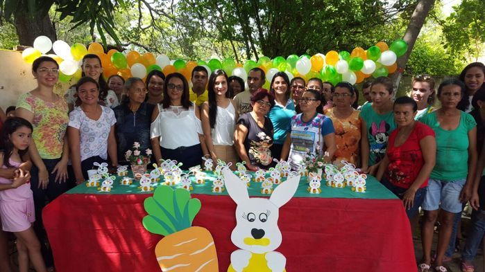Usuários do Caps Renascer comemoram a Pascoa  - Imagem 17
