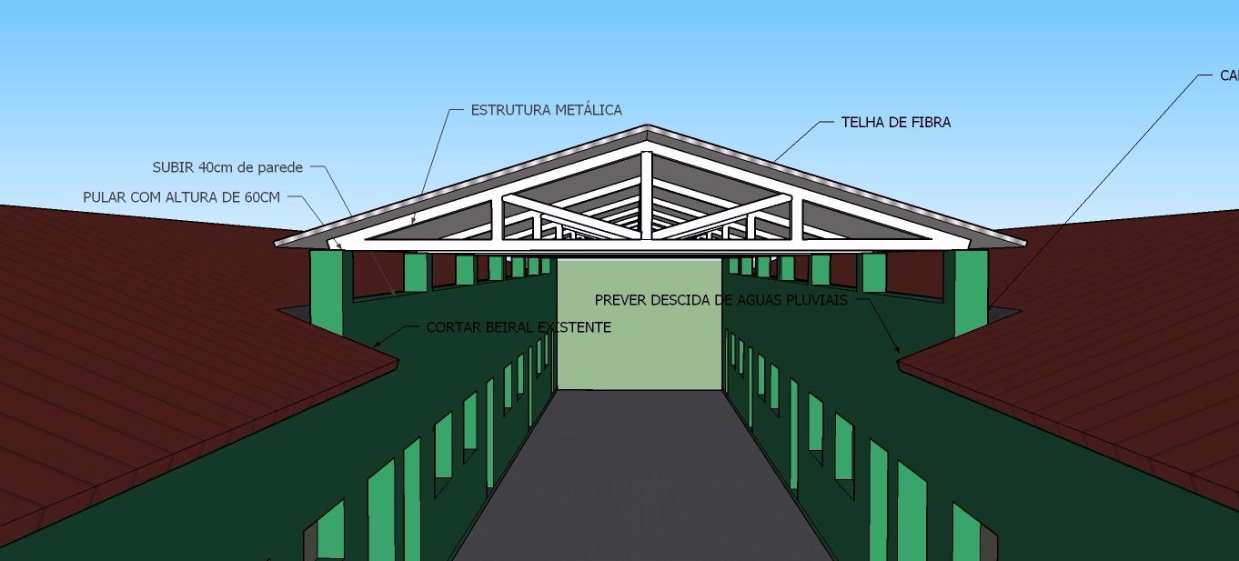 Escola Mendes Rocha receberá cobertura de pátio ecolar