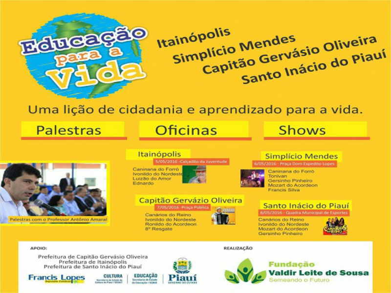  Santo Inácio será palco de um grande evento cultural