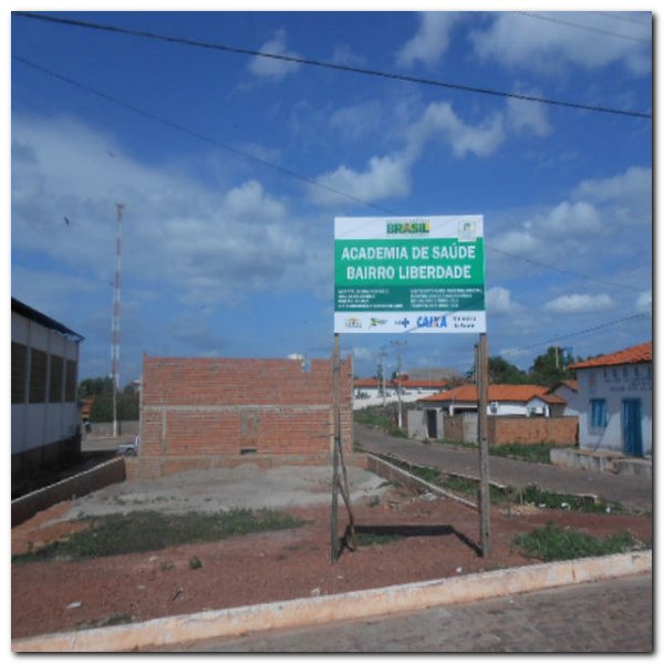 Construção Academia da Saúde de Inhuma - Imagem 1