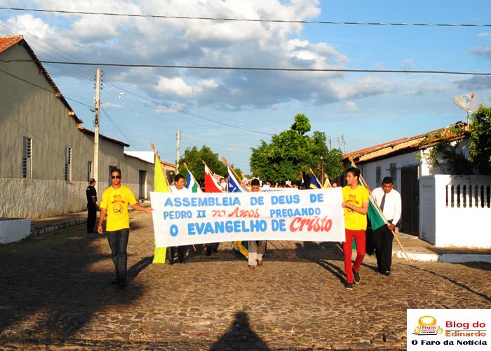 Assembleia de Deus comemora 70 anos de fundada em Pedro II - Imagem 45